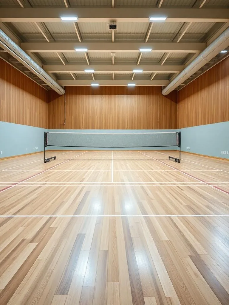 Badminton court