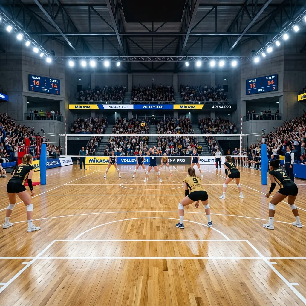 Volleyball court